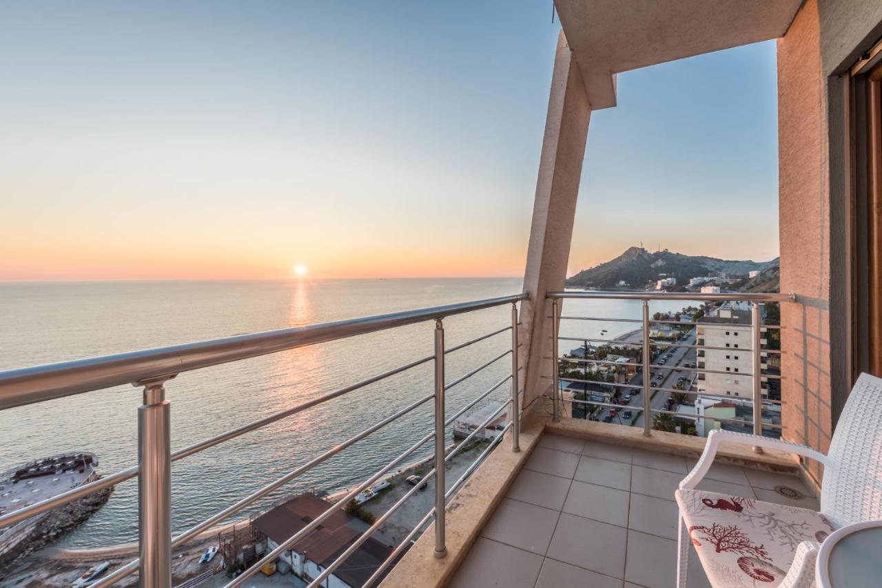 Blue Heaven -Full Sea View Brand New Apartment Durrës Exteriör bild